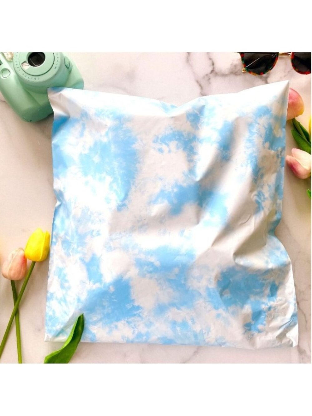 Cloud Print Polymailers - 14x17, pack of 50